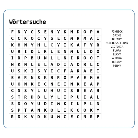 Wörtersuche Vorschau