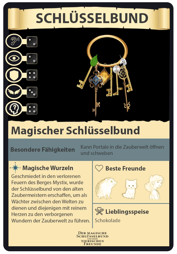 Sammelkarte Der magische Schlüsselbund